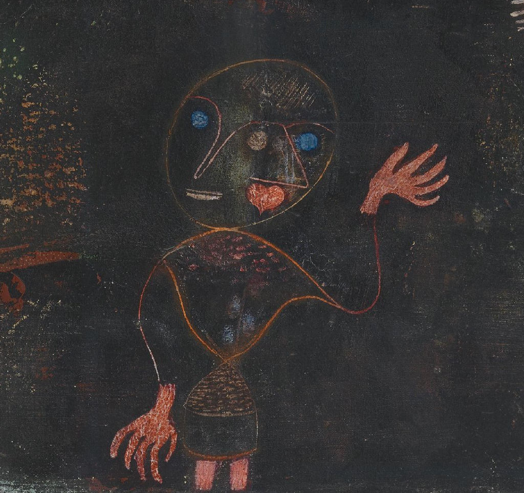 Detail 5: Small figure near the lower edge in Fish Magic